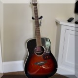 M01. Yamaha acoustic guitar. Model FG730S 